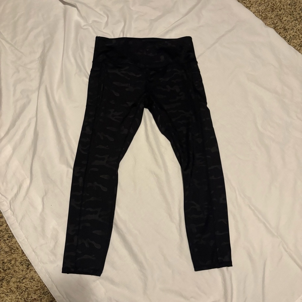 Black Camouflage Leggings